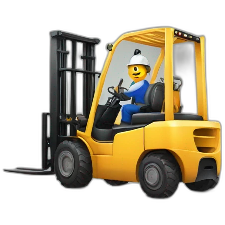 forklift operaotr emoji