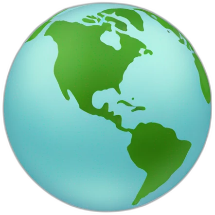 Earth globe emoji