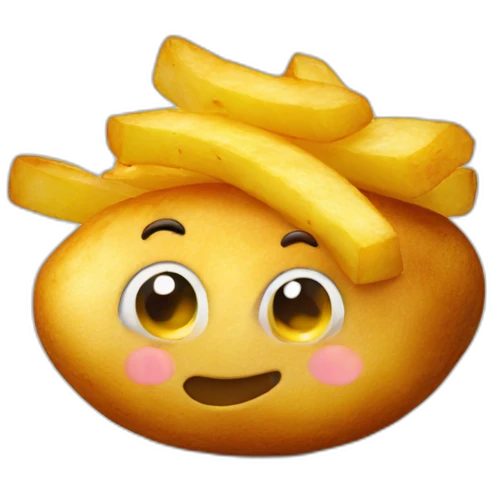 fried potato emoji