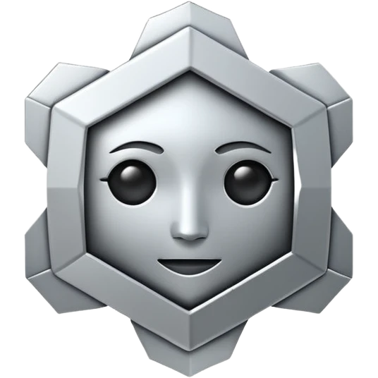 Create an emoji in which it is representing AI logo similarly like the logo of GPT but different completely different emoji