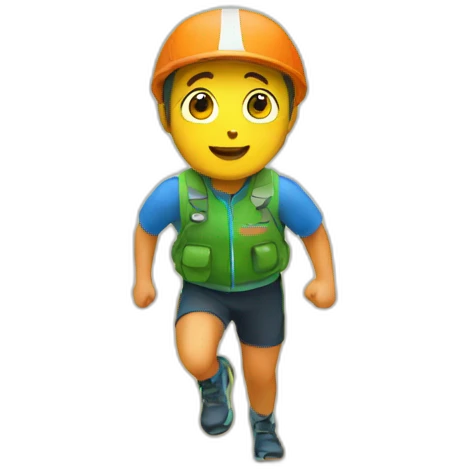 Orienteering emoji