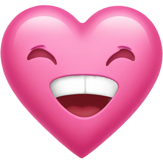 Heart pink  emoji