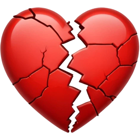 Broken heart emoji emoji