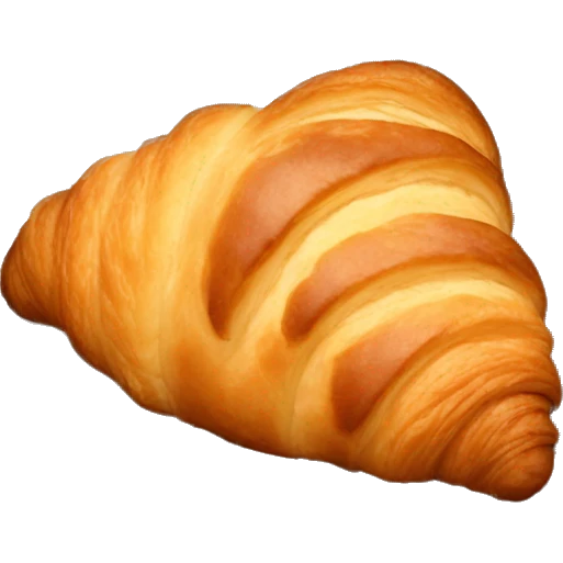 chocolate croissant  emoji