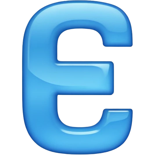 Letter E emoji