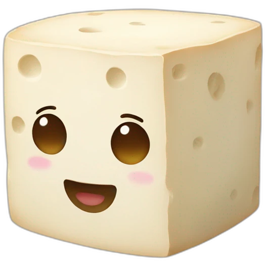 round tofu emoji