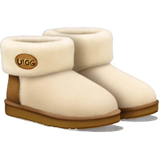 UGG slippers  emoji
