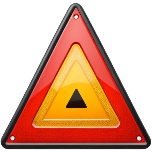 Warning Triangle emoji