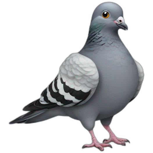 pigeon qui fait caca emoji