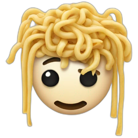 noodle head emoji