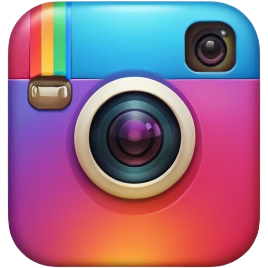 create an instagram emoji (instagram logo) emoji
