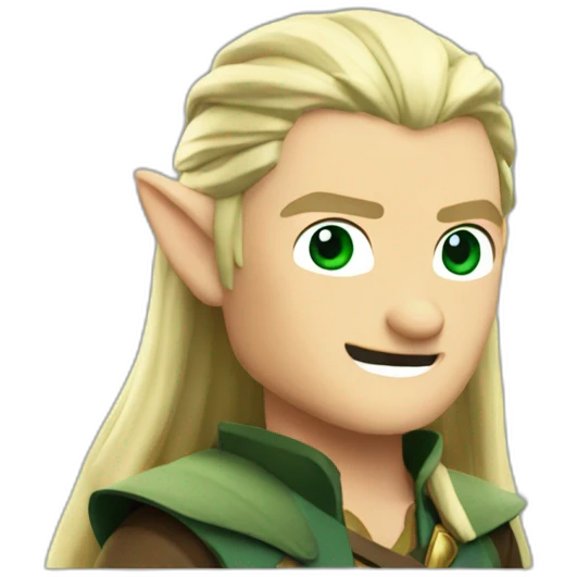 Legolas thumbs up emoji