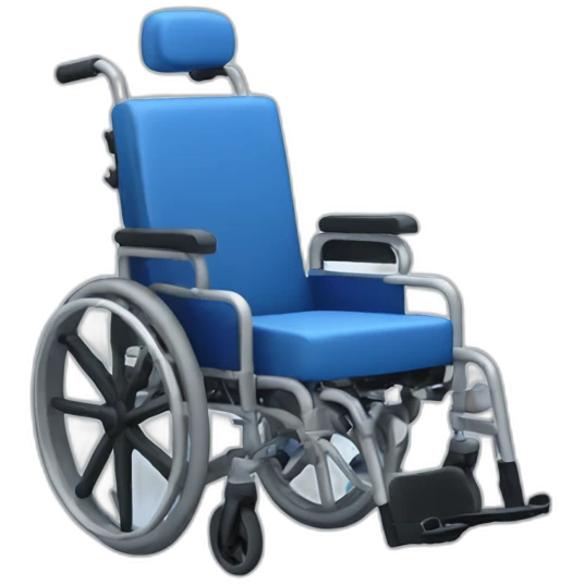 Blueberry wheelchair emoji