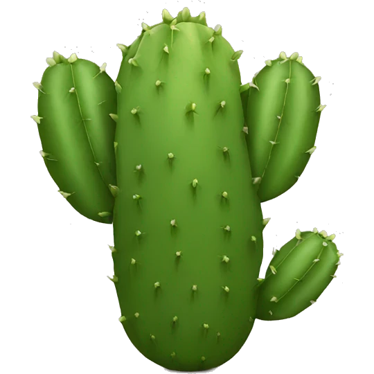 round Nopal emoji