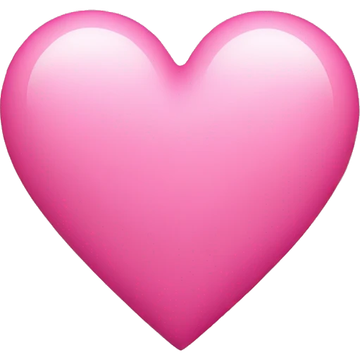 pink heart emoji