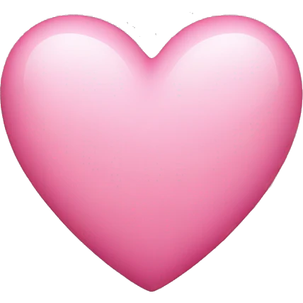 Pink heart emoji