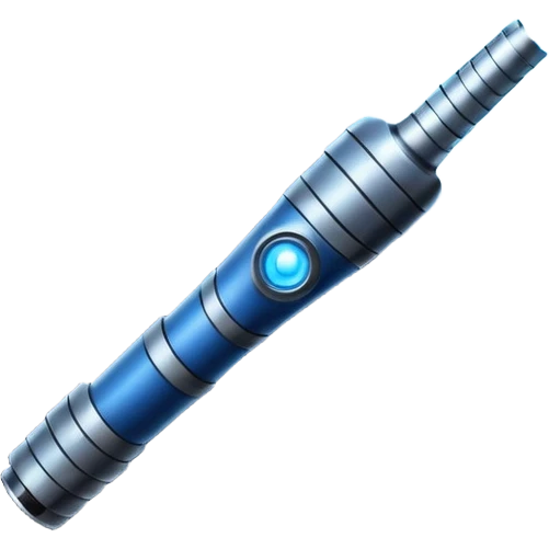 high tech space energy lightsaber emoji