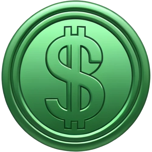 can you make an app logo with a dollar sign on it emoji