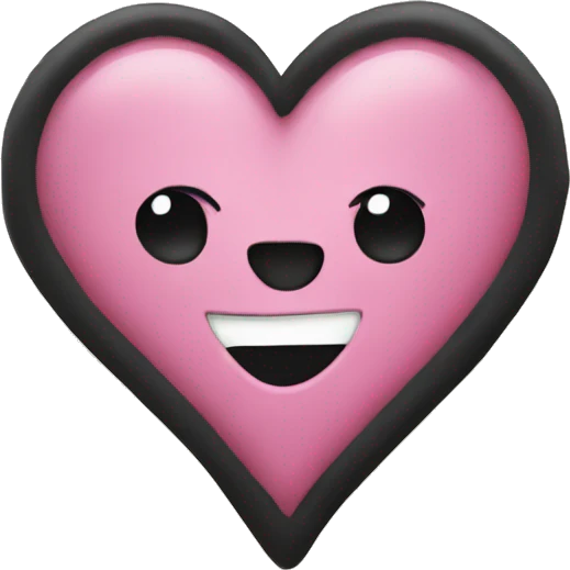 heart with leo print emoji