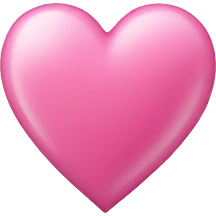 Pink heart emoji