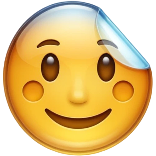 a piece of plastic emoji