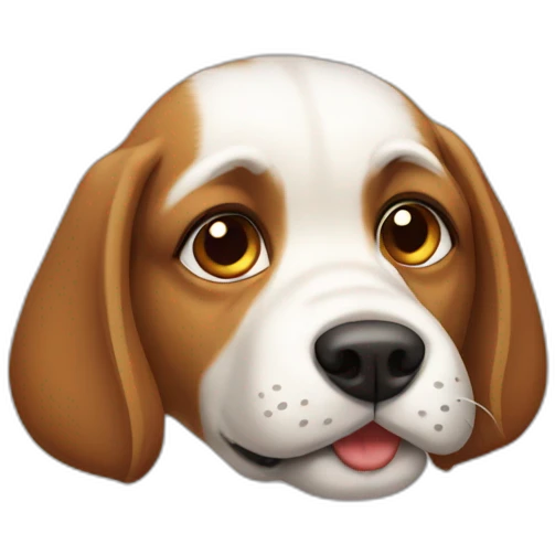 Perro enfadado emoji
