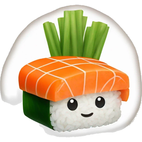 Veggie sushi emoji