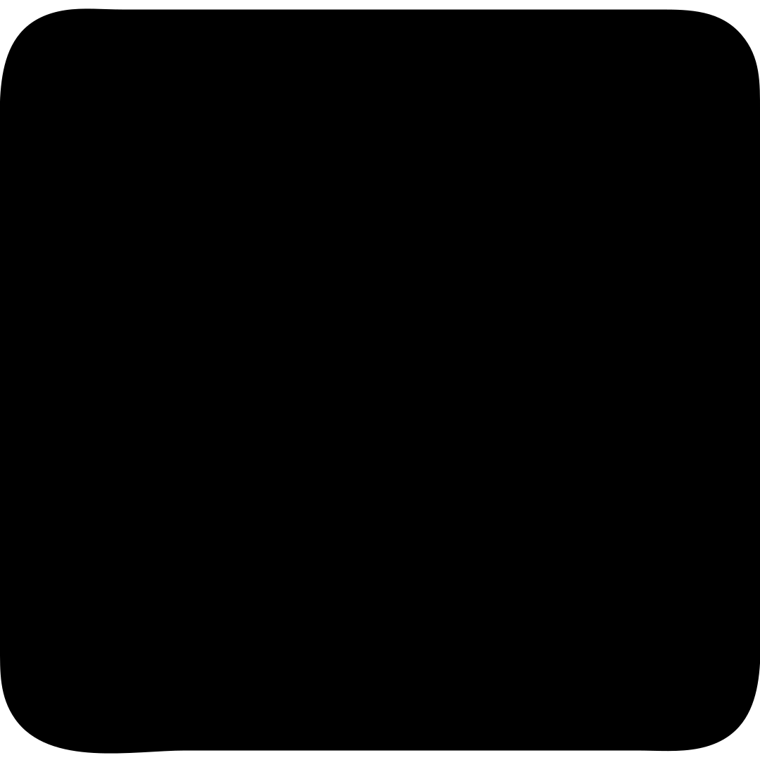 solid filled icon of a square in soft blue-grey color emoji
