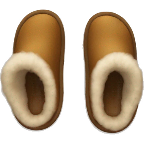 UGG slippers  emoji