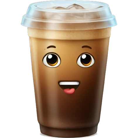 iced coffe emoji