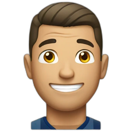 RRonaldo winks emoji