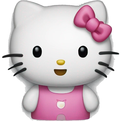 Hello kitty emoji