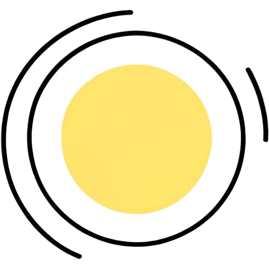 Half circle emoji