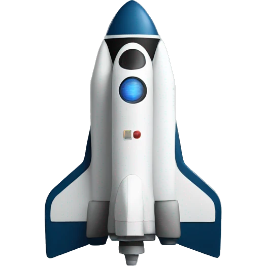 cohete espacial emoji