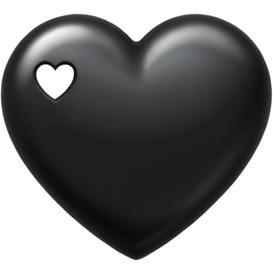 Corazón negro  emoji