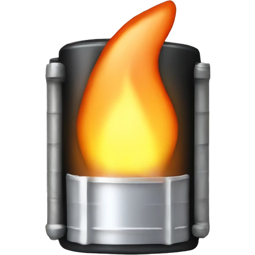battery flame emoji