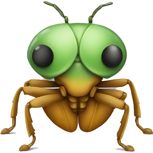 Bug with a part har emoji