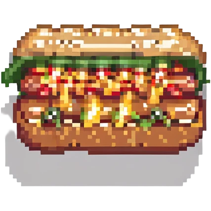 hot dog pixel art emoji emoji