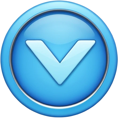 TikTok mavi tik emoji