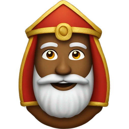 sinterklaas en pepernoten emoji
