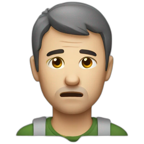tired man  emoji