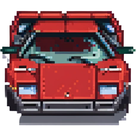 красная Lamborghini Countach, no background emoji