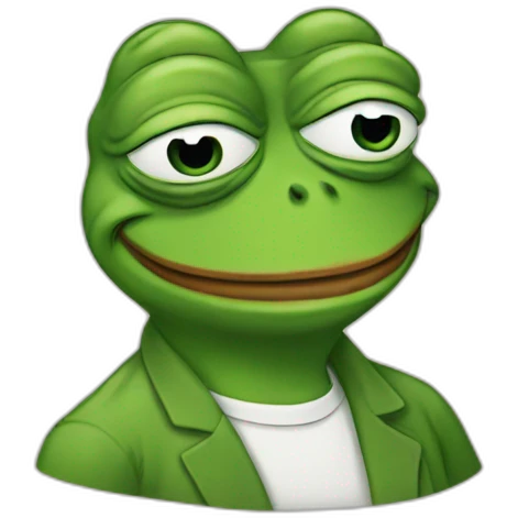 Pepe the frog emoji