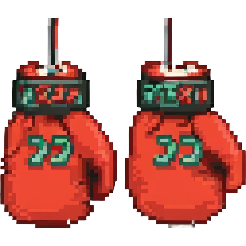 боксерские перчатки с надписью "23", no background emoji