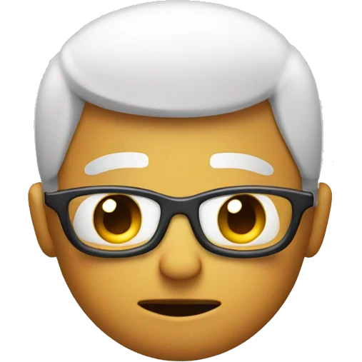 Frowning emoji with a peace sign emoji
