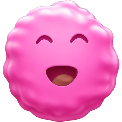 Candy’s pink emoji