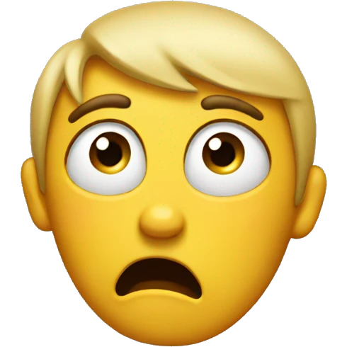 Shocked crying emoji emoji