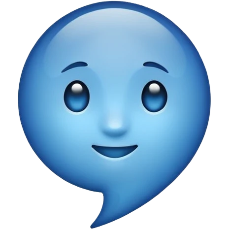 Blue tick emoji