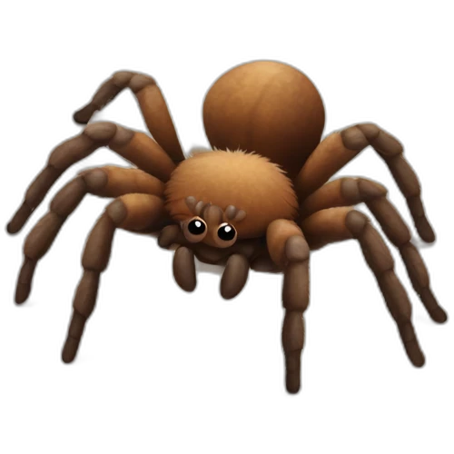 Cute little Chubby Tarantula  emoji