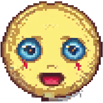 IQ emoji representing intelligence or smartness, simple and clear, no text emoji